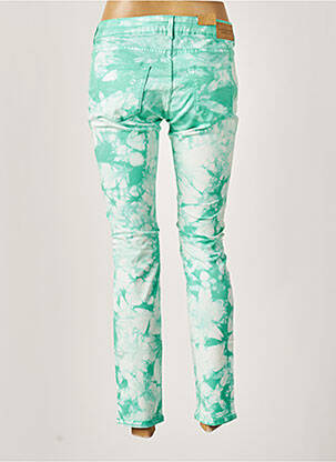 Pantalon 7/8 elasticitate talie joasă verde MAISON SCOTCH femeie