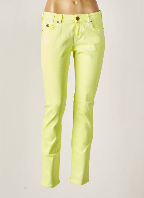 Blugi skinny galben MAISON SCOTCH femeie