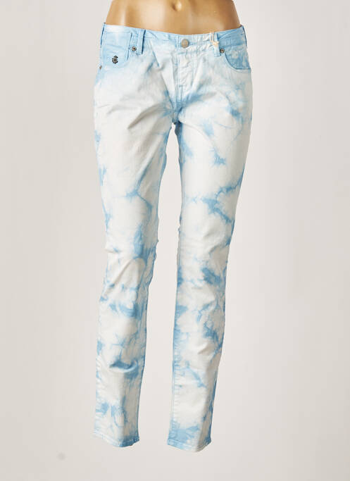 Pantalon slim albastru MAISON SCOTCH femeie