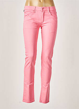 Pantalon slim talie joasă talie joasă roz CHEAP MONDAY femeie