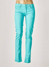 Pantalon slim talie joasă talie joasă albastru CHEAP MONDAY femme