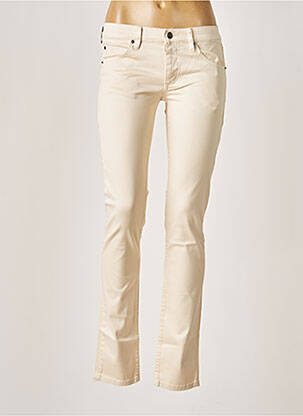 Pantalon slim talie joasă talie joasă bej CHEAP MONDAY femeie