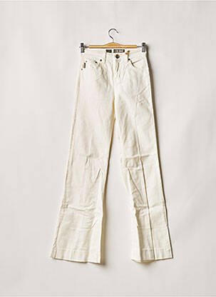 Pantalon evazat bej LTB femeie