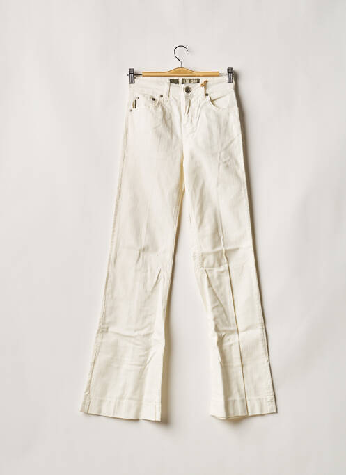 Pantalon evazat bej LTB femeie