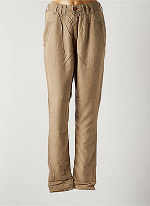 Pantalon drept maro FIVE PM femeie