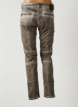 Pantalon 7/8 elasticitate talie joasă gri FIVE PM femeie