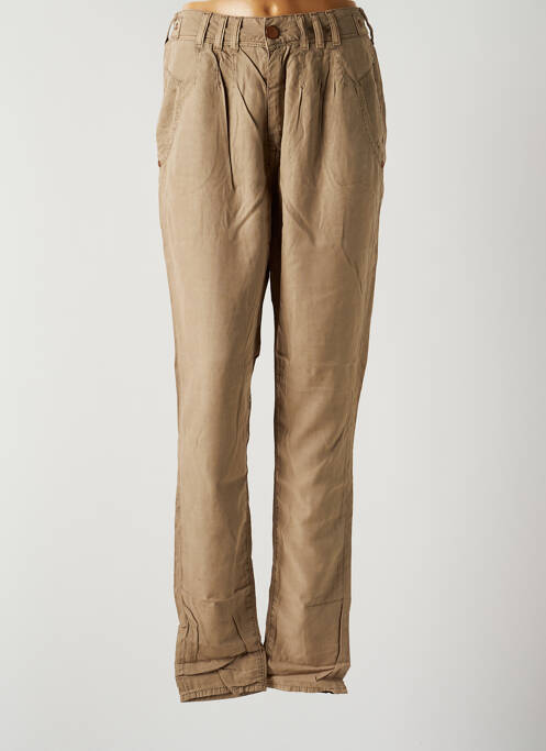 Pantalon drept maro FIVE PM femeie