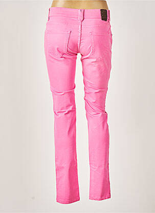 Pantalon slim talie joasă talie joasă roz FIVE PM femeie