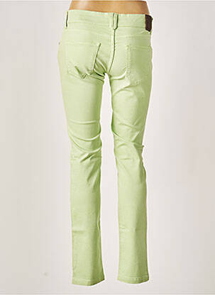 Pantalon slim talie joasă talie joasă verde FIVE PM femeie