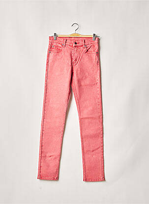 Blugi cu croială slim roșu CHEAP MONDAY femeie