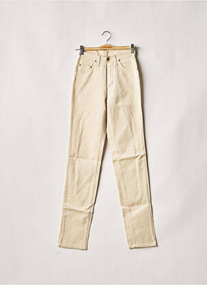 Pantalon slim bej CIMARRON femeie