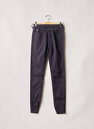 Pantalon slim albastru LE TEMPS DES CERISES femeie