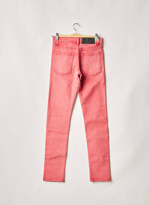 Blugi cu croială slim roșu CHEAP MONDAY femeie