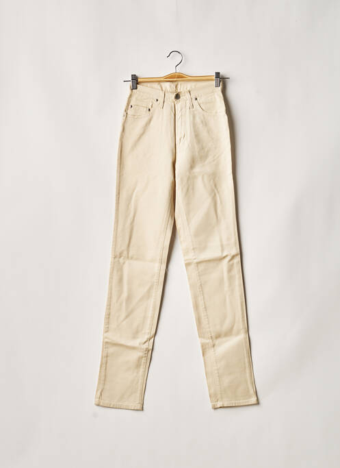 Pantalon slim bej CIMARRON femeie