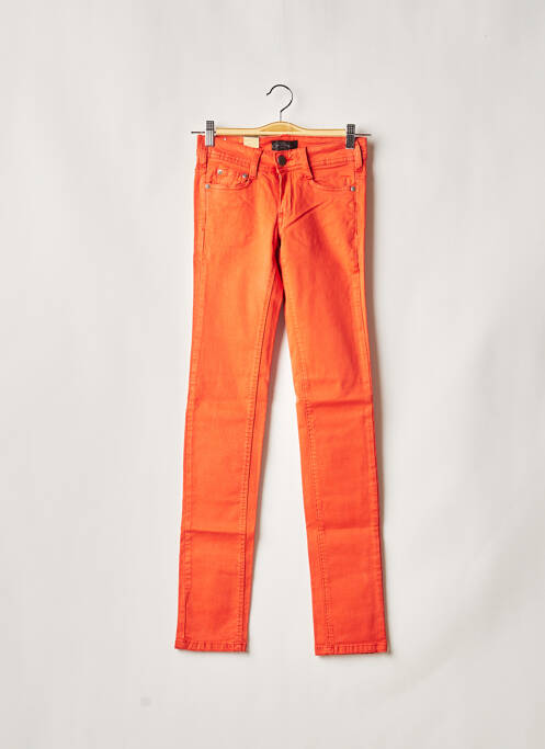Pantalon slim portocaliu CIMARRON femeie