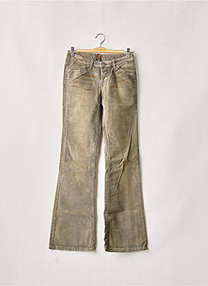 Blugi cu croială dreaptă verde TEDDY SMITH femeie