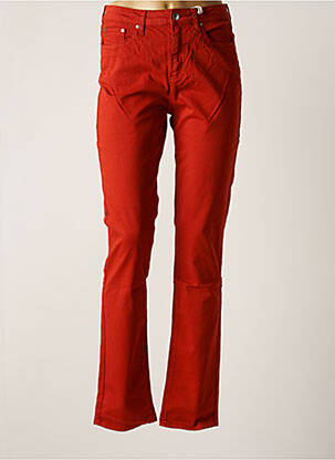 Pantalon slim portocalie KANOPE femeie