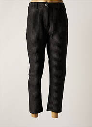 Pantalon drept elasticitate mărime normală negru BANDITAS FROM MARSEILLE femeie