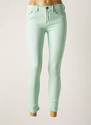 Pantalon slim verde ICHI femeie