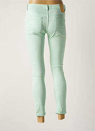 Pantalon slim verde ICHI femeie