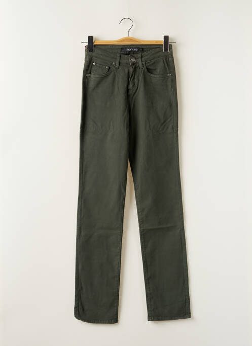 Pantalon slim verde KANOPE femeie