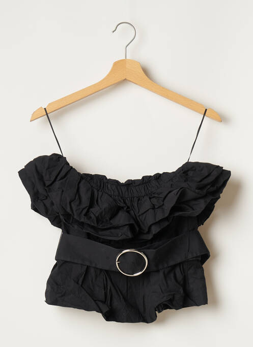 Top negru ZARA femeie