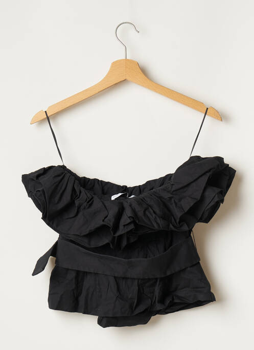 Top negru ZARA femeie