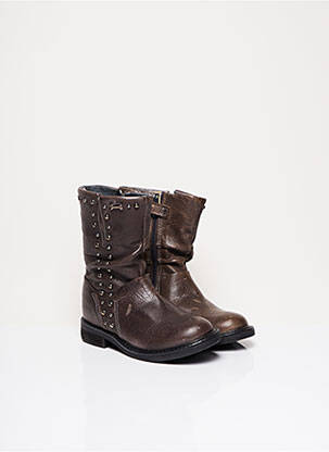 Botine/ghete material neted toc mic gri STONES AND BONES fille