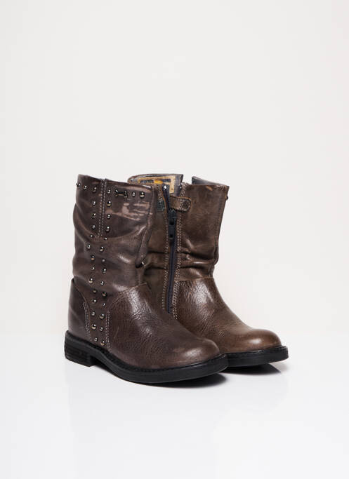 Botine/Ghete gri STONES AND BONES fată