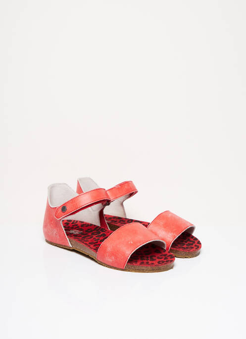 Sandale/Pantofi decupați roșu IKKS fată