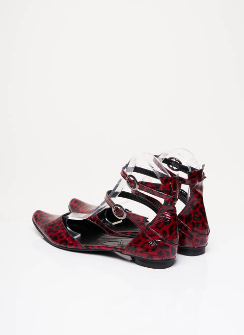 Sandale/Pantofi decupați roșu IPPON STYL femeie