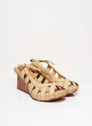 Sandale/Pantofi decupați bej NEOSENS femeie