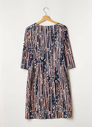Rochie midi mâneci 3/4 mâneci 3/4 albastru WEINBERG femeie