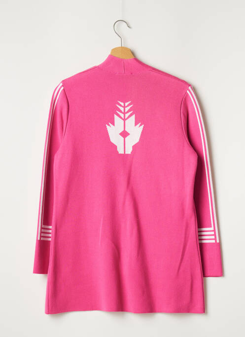 Vestă cu mâneci lungi roz PAUPORTÉ femeie