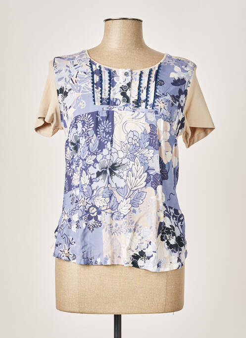 Tricou albastru PAUPORTÉ femeie