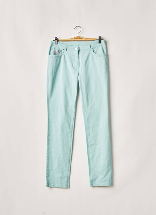 Pantalon slim albastru WEINBERG femeie