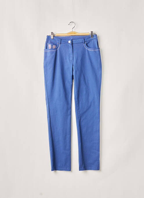 Pantalon slim albastru WEINBERG femeie