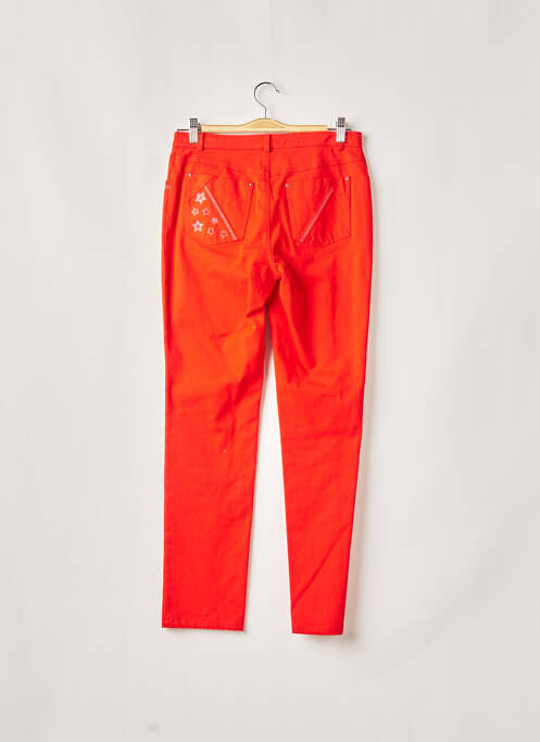 Pantalon slim roșu WEINBERG femeie