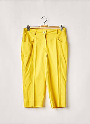 Pantalon trei sferturi galben PAUPORTÉ femeie