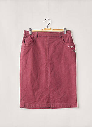 Fustă midi roșu PAUPORTÉ femeie