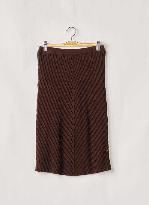 Fustă midi maro PAUPORTÉ femeie