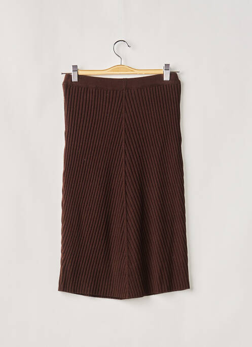 Fustă midi maro PAUPORTÉ femeie