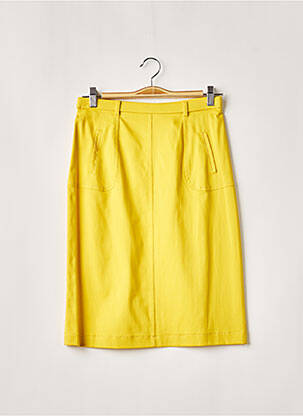 Fustă midi galben PAUPORTÉ femeie
