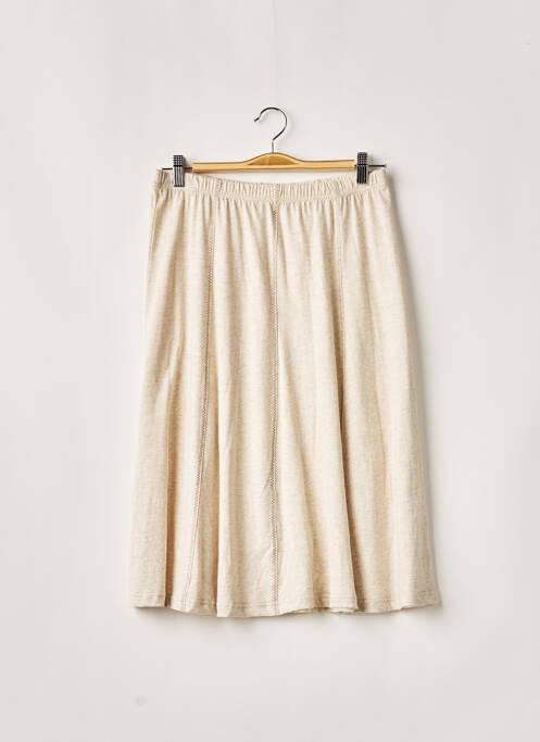 Fustă midi bej PAUPORTÉ femeie