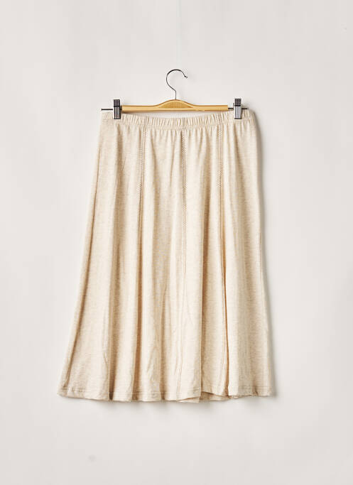 Fustă midi bej PAUPORTÉ femeie
