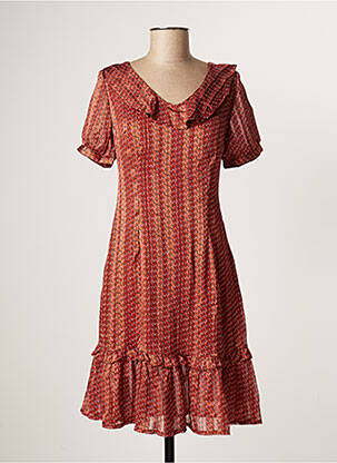 Rochie midi maro MOLLY BRACKEN femeie