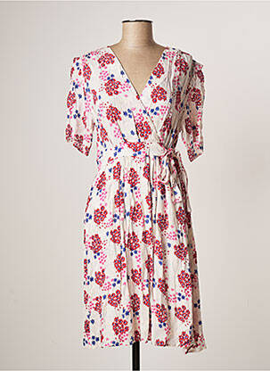 Rochie midi roșu LOLA ESPELETA femeie