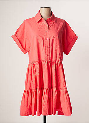 Rochie midi roz LILI SIDONIO femeie