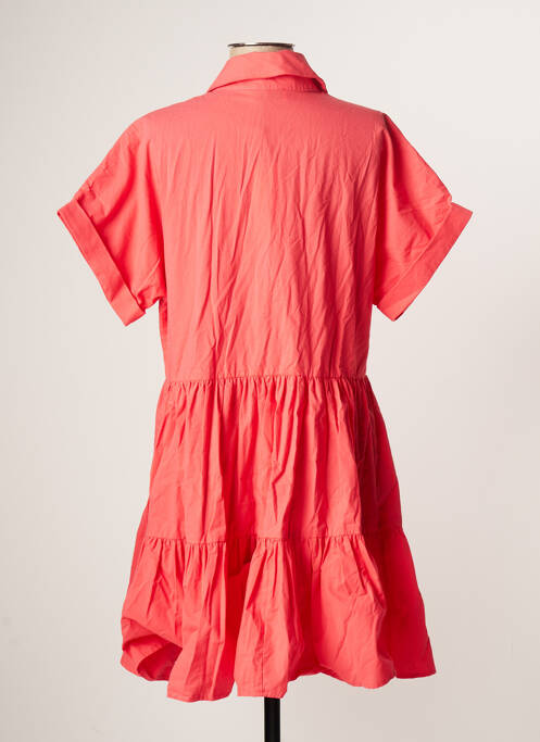 Rochie midi roz LILI SIDONIO femeie