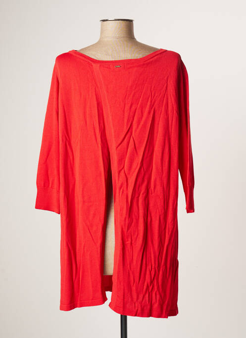 Pulover tunică roșu FRACOMINA femeie